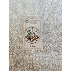 Disney Parks 2021 Christmas Holiday Lodge Mickey Minnie Mouse Ski Lift Heart Pin